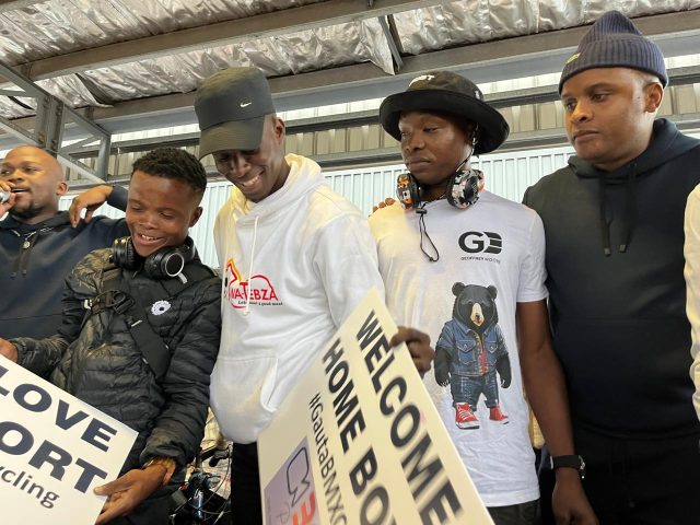BMX Team home coming celebration