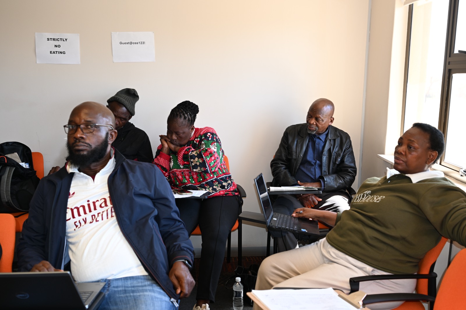 LTA Senior Manager Mr Malothane addressing participants